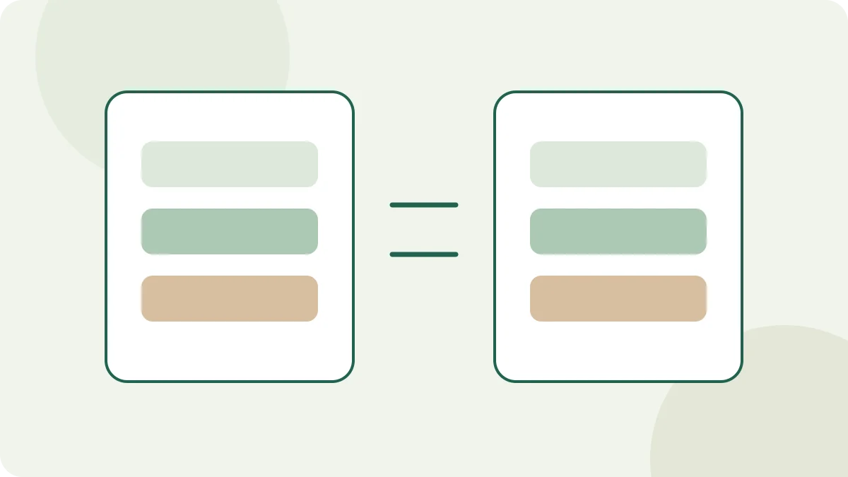 Educational illustration of commission measurement bases in two trading accounts.